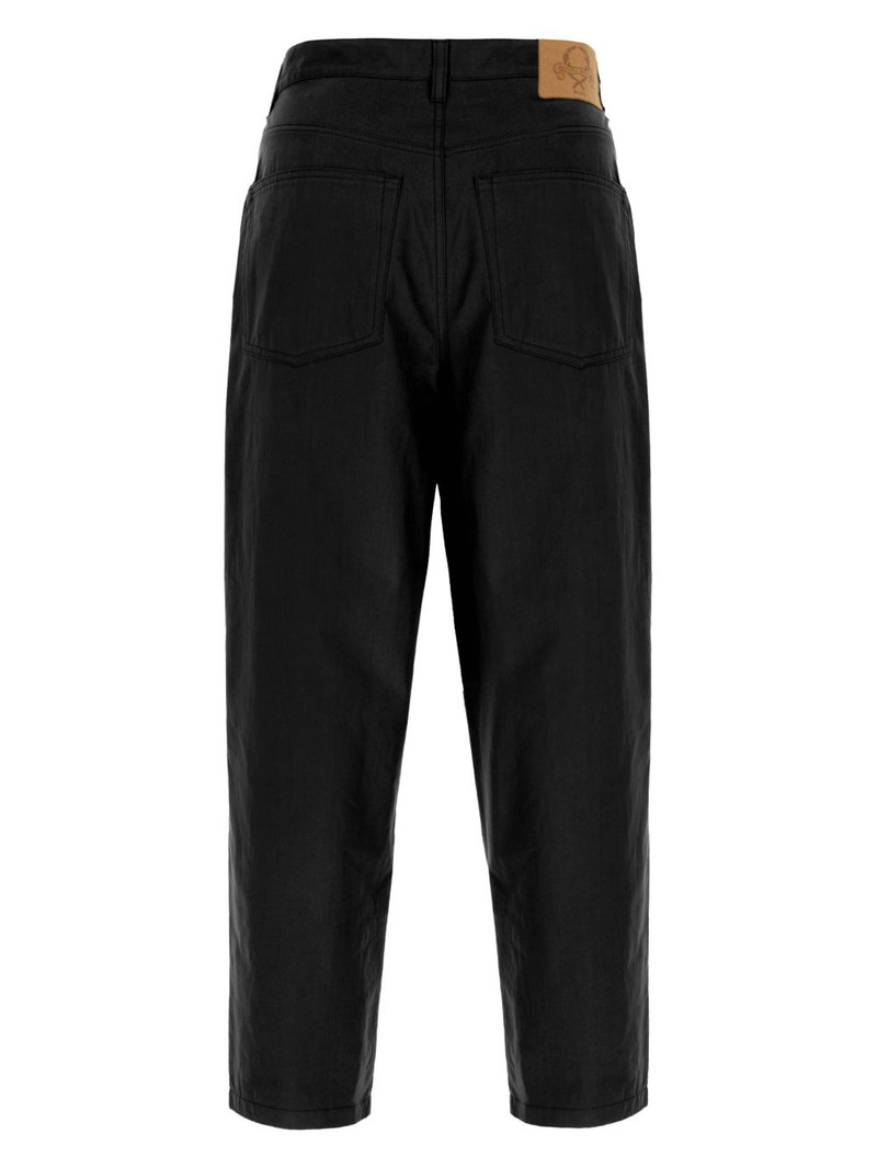 Moschino pleat-detail trousers outlook