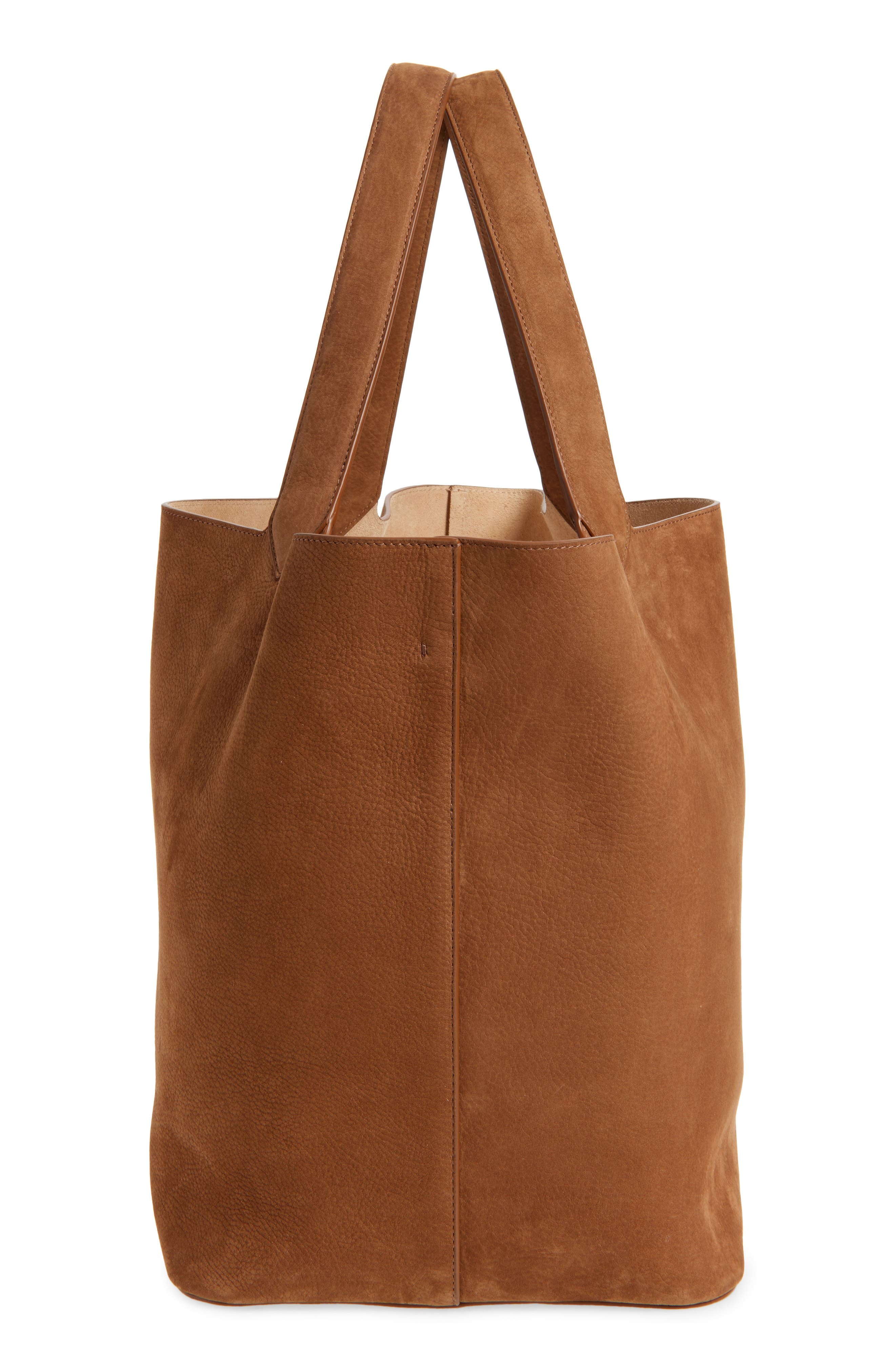 Alaïa Le Cabas Suede Tote in Terre D Ombre at Nordstrom - 4