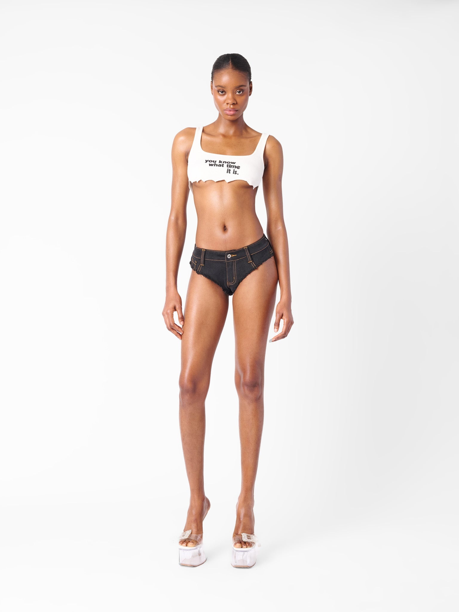 OAKLEY DENIM HOTPANTS BLACK - 6