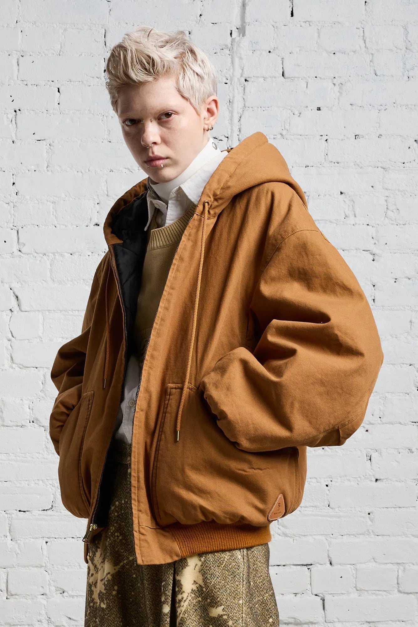 OVERSIZED WORKWEAR BOMBER - 2