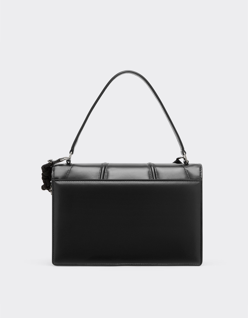 Reconditioned by Ferrari GT leather handbag with scoubidou detail 4