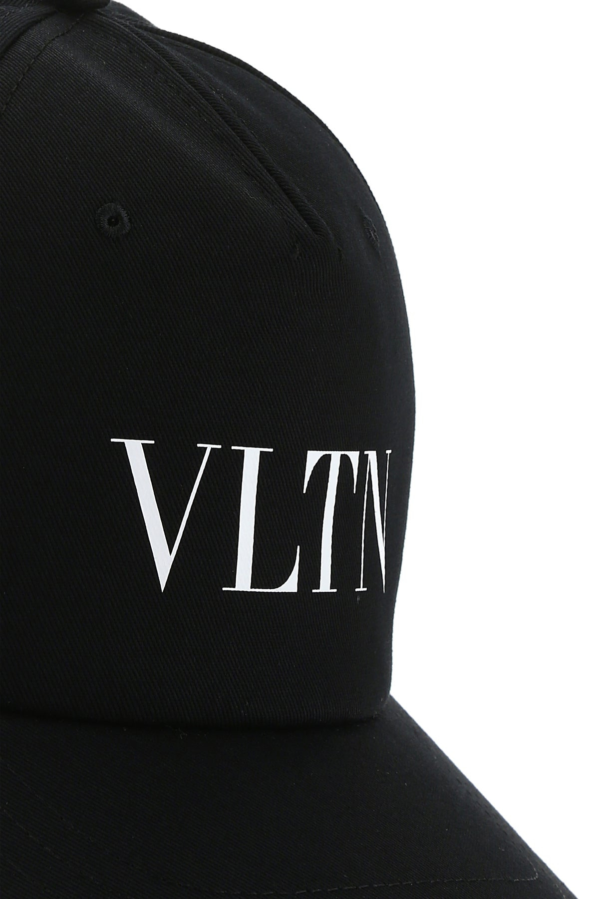 Black gabardine baseball cap - 4