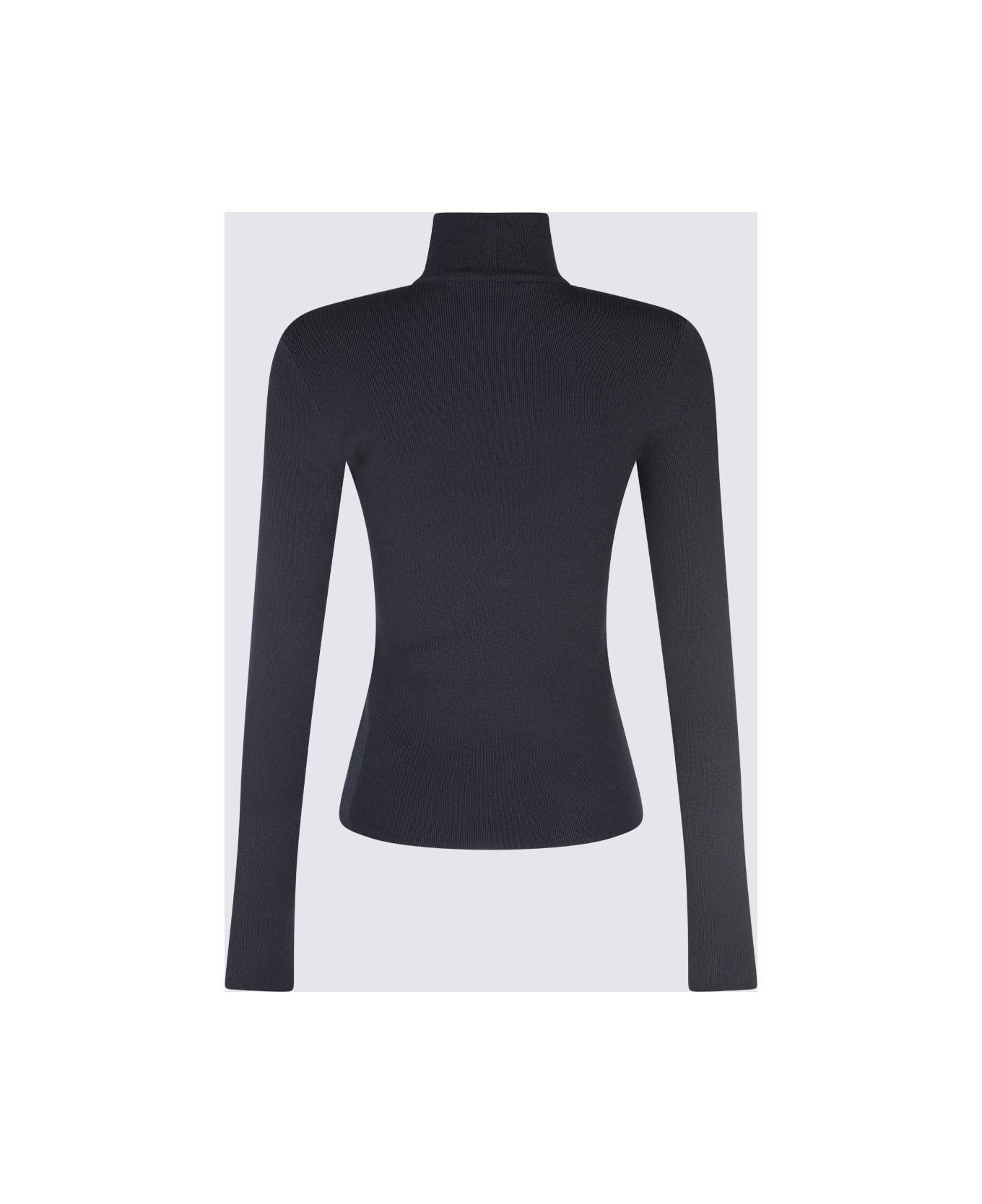 Black Viscose Knitwear - 2