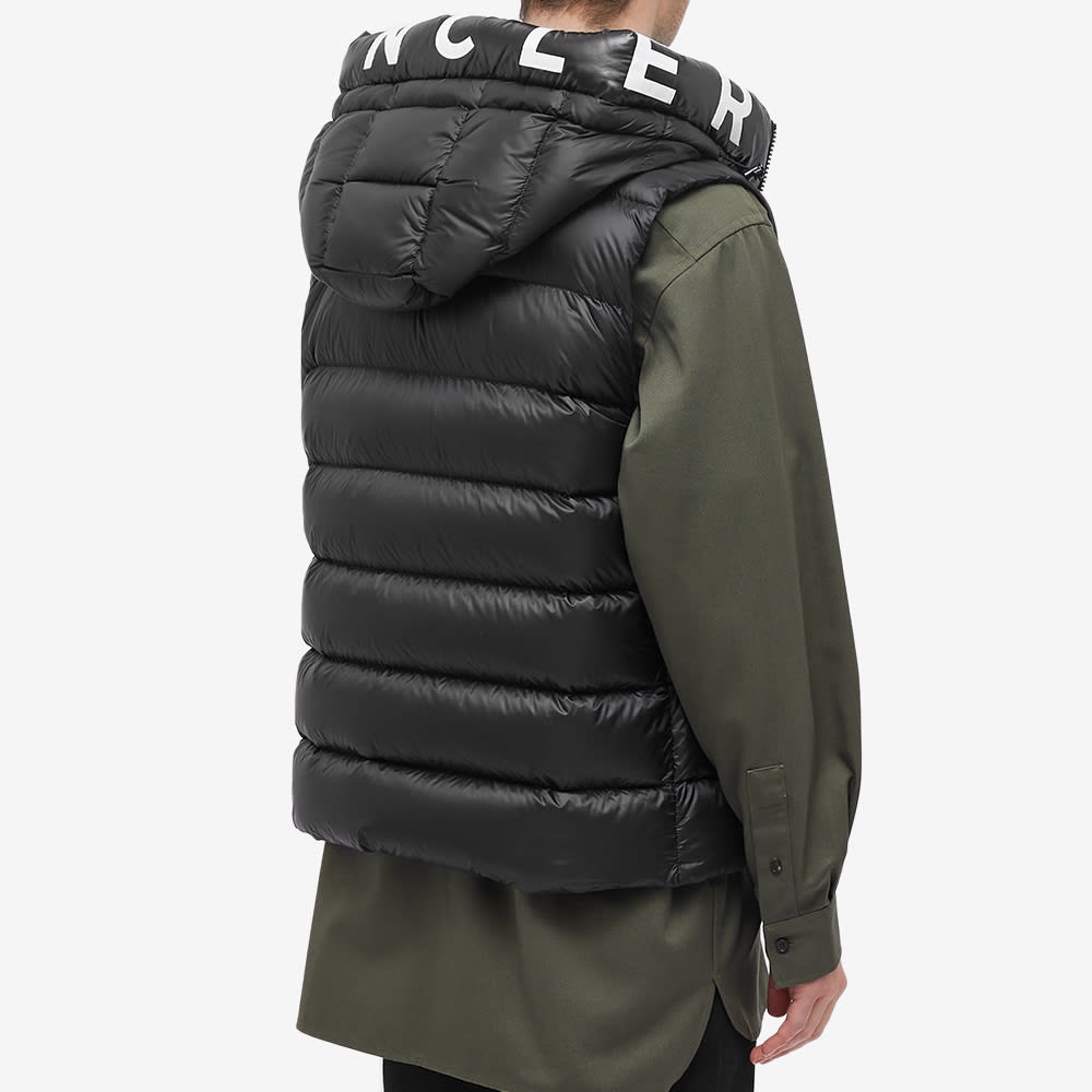 Moncler Montreuil Hooded Logo Down Gilet - 7