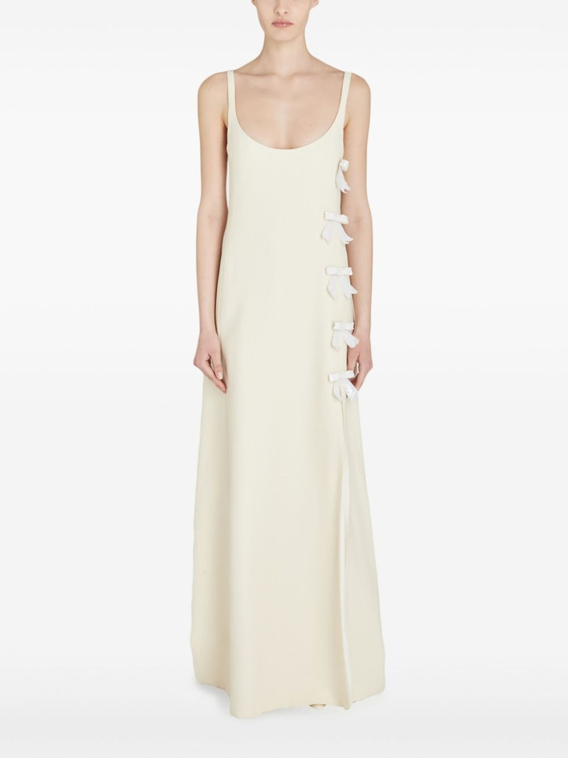 GIAMBATTISTA VALLI bow detailing long dress outlook