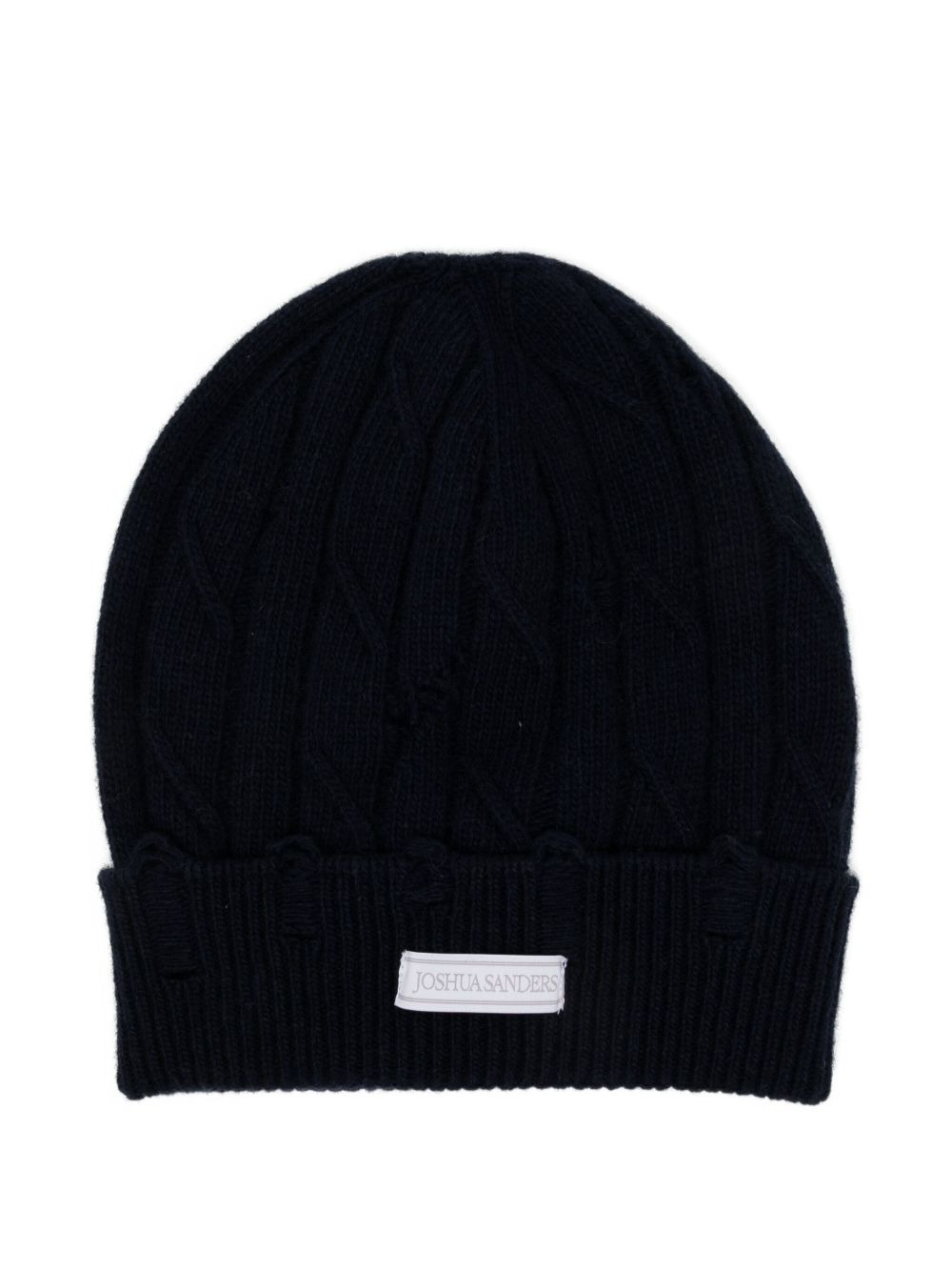 logo-patch beanie - 2