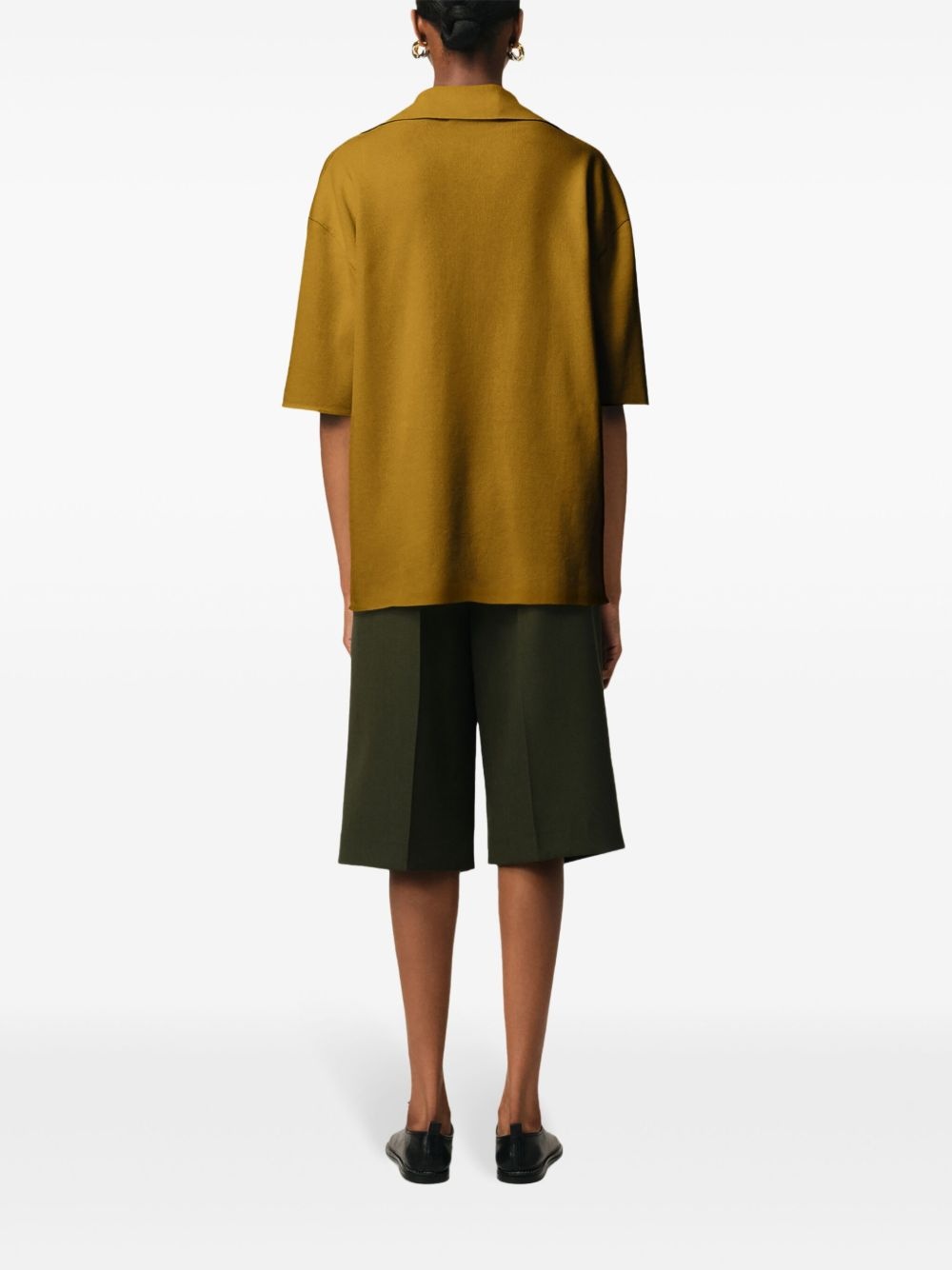 fine-knit polo shirt - 5