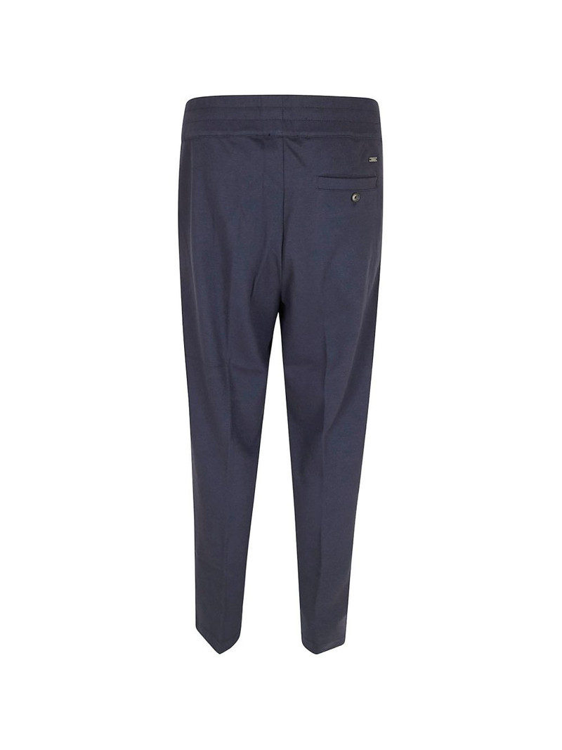 Herno elasticated-waistband tailored trousers outlook