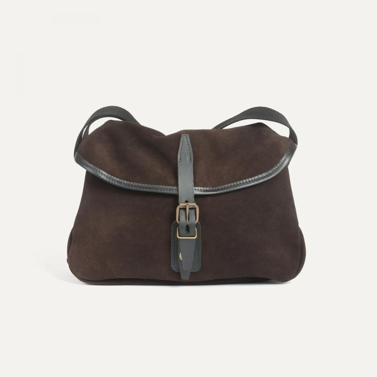 MUSETTE XS FISHERMAN'S BAG / SUEDE - DARK BROWN - 1