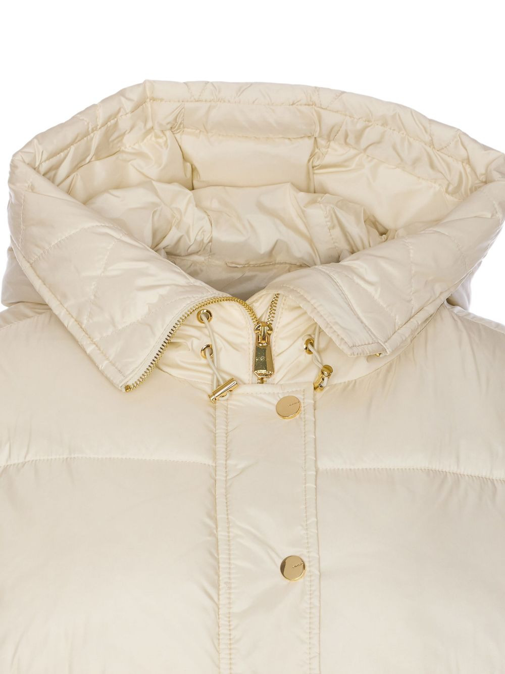 hooded quilted coat - 4