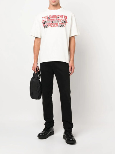 Heron Preston Promo Only organic cotton T-shirt outlook