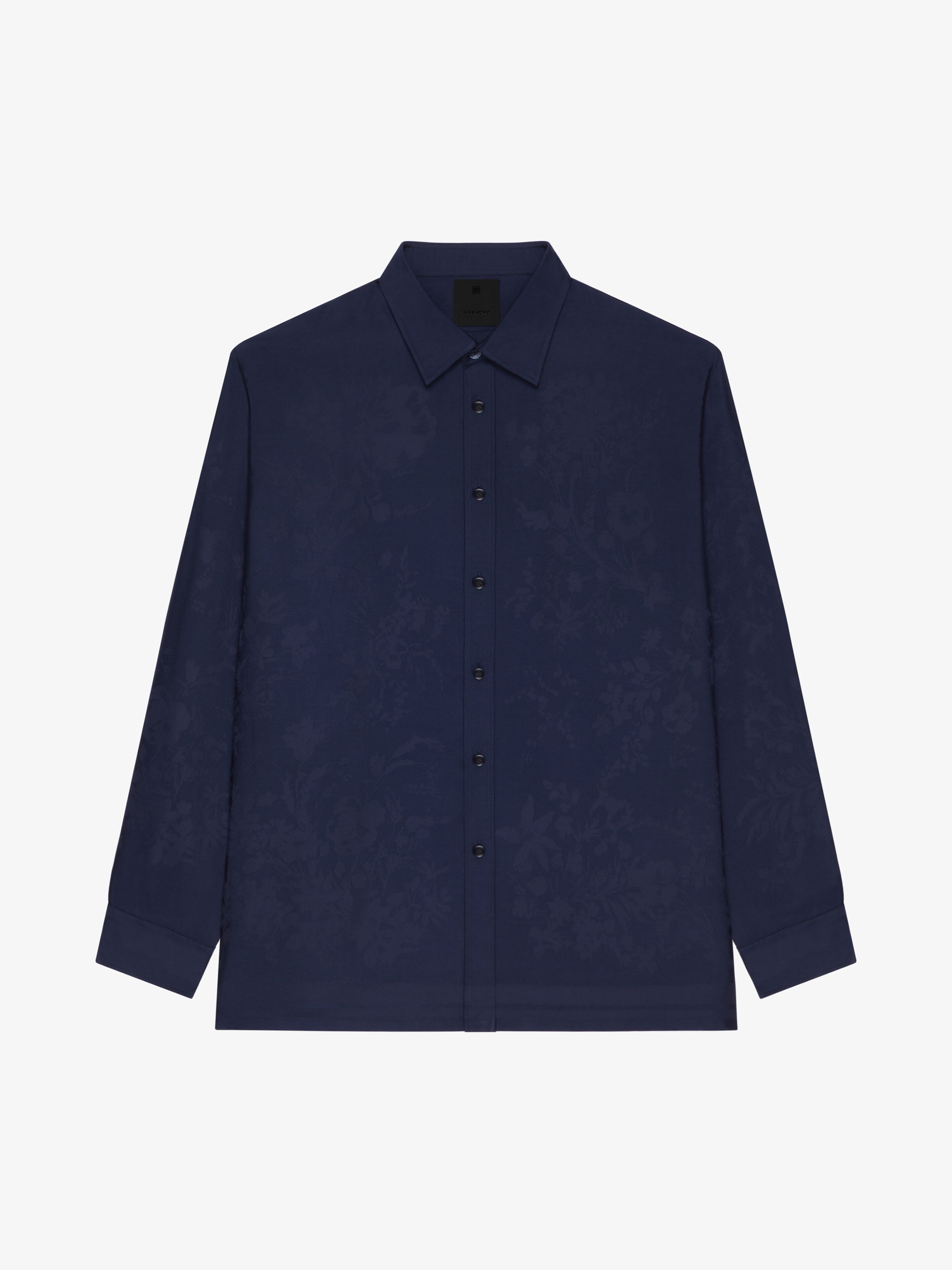 SHIRT IN FLORAL JACQUARD - 1