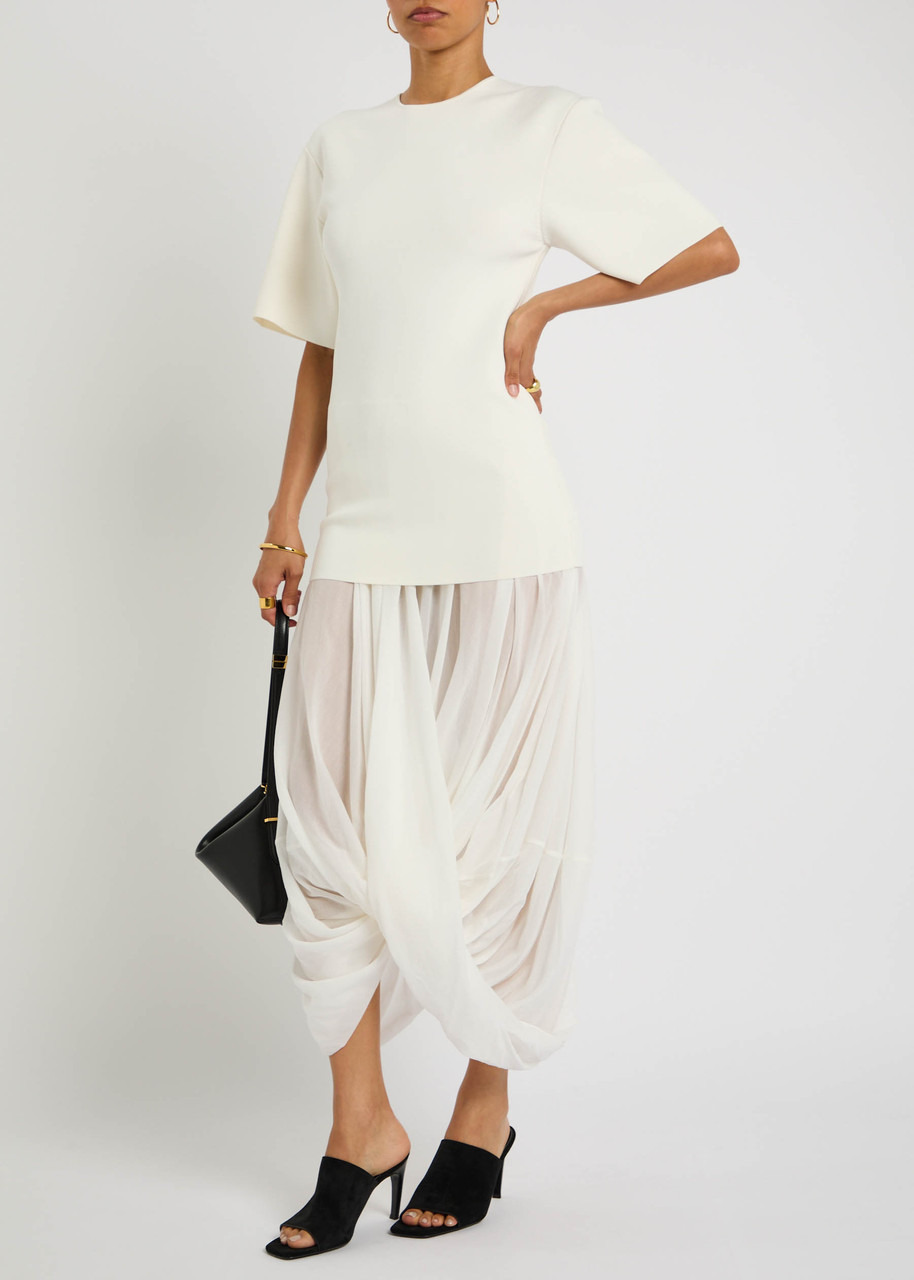 Toteme Cocoon Draped Maxi Dress - 4