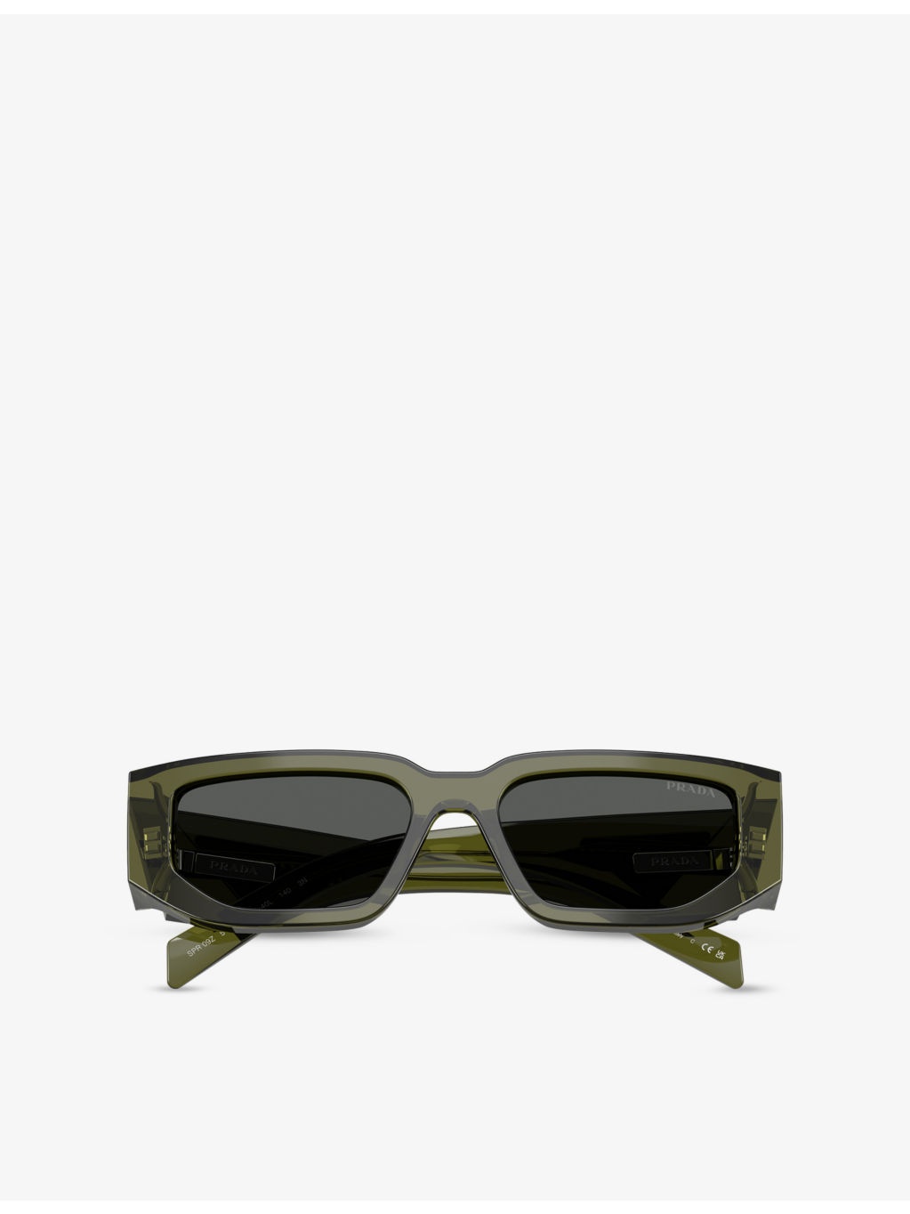 PR 09ZS Rectangle-Frame Acetate Sunglasses - 5