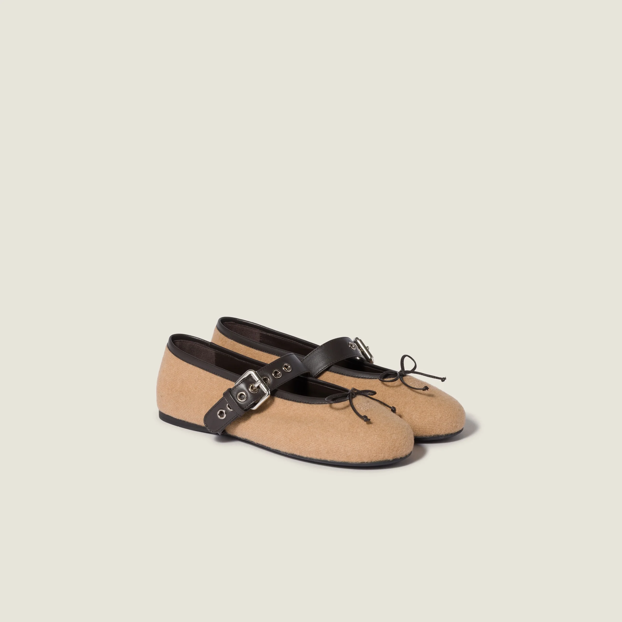 Wool ballerinas - 1