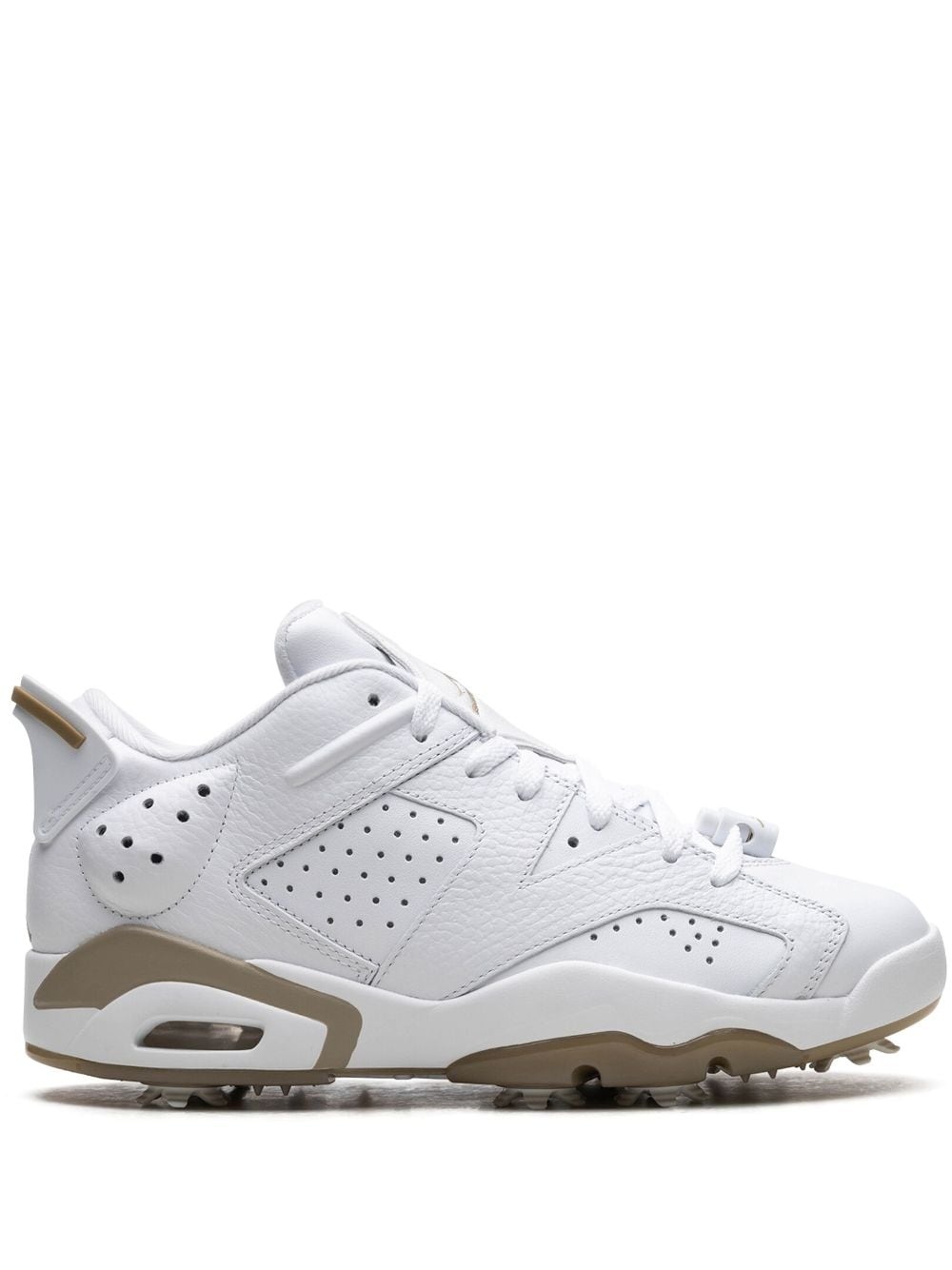 Air Jordan 6 Low Golf "White/Khaki" sneakers - 1