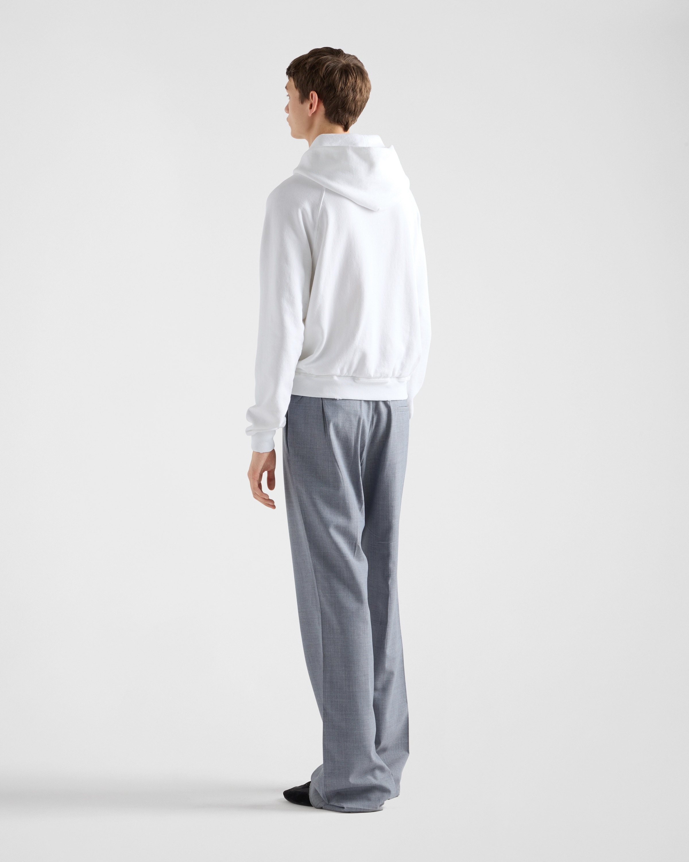 Cotton fleece hoodie - 5