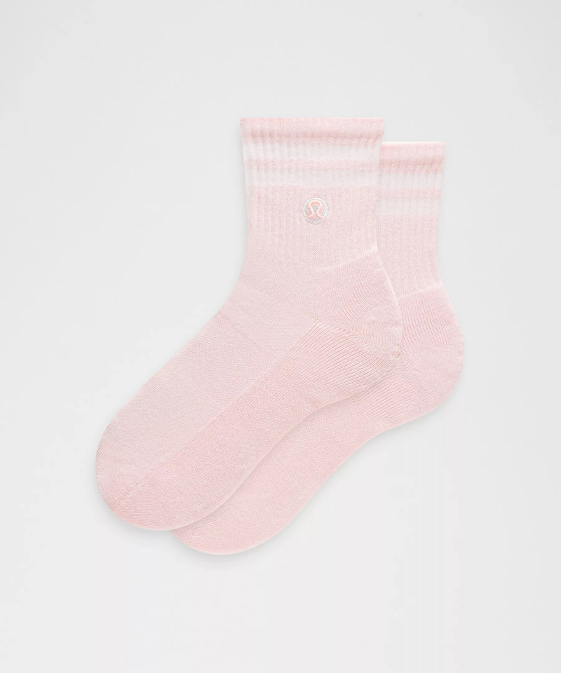 Unisex Daily Essential Quarter Socks *Stripe 1