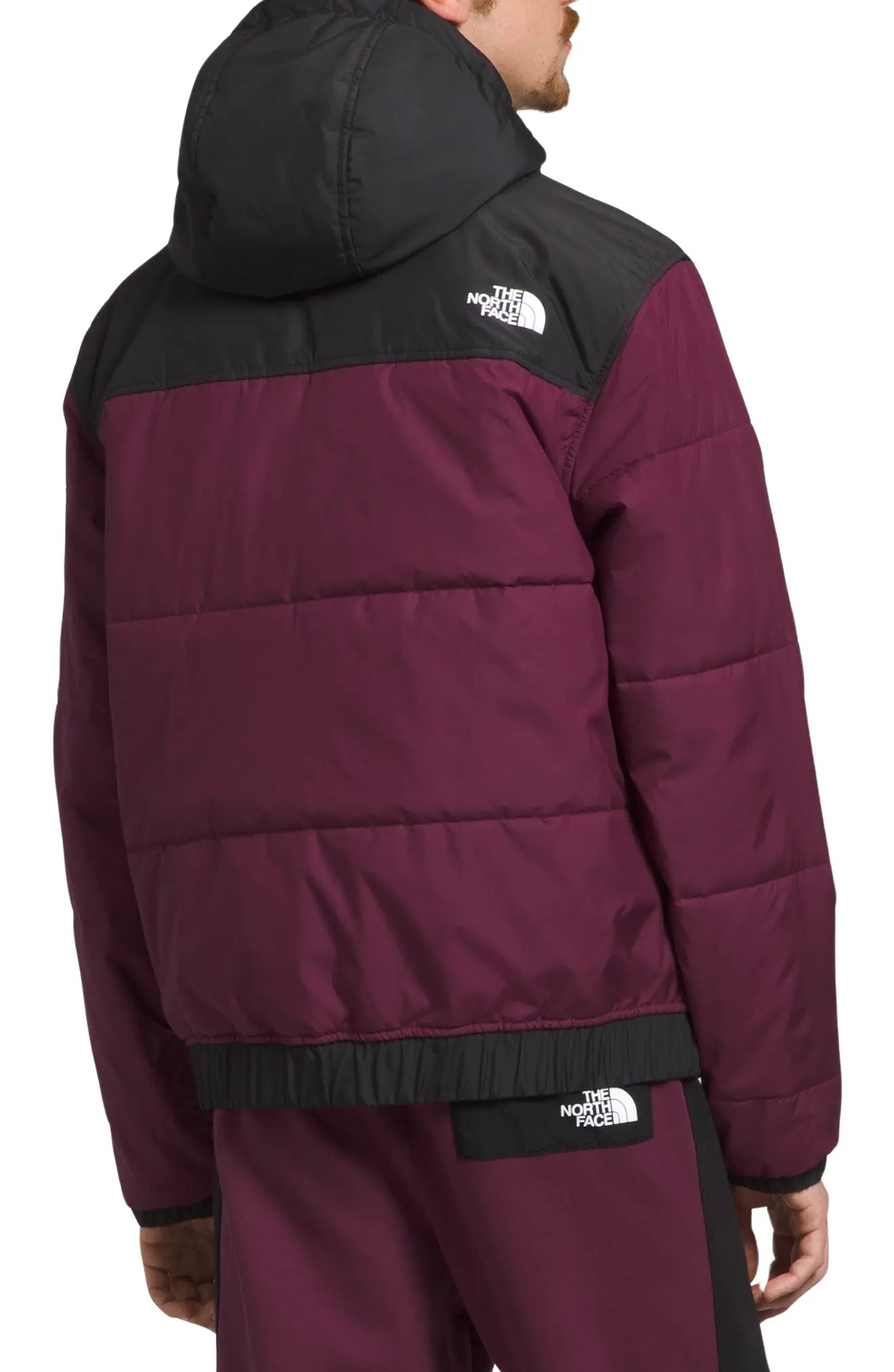 Highrail Water Repellent Jacket in Boysenberry/Tnf Black - 2