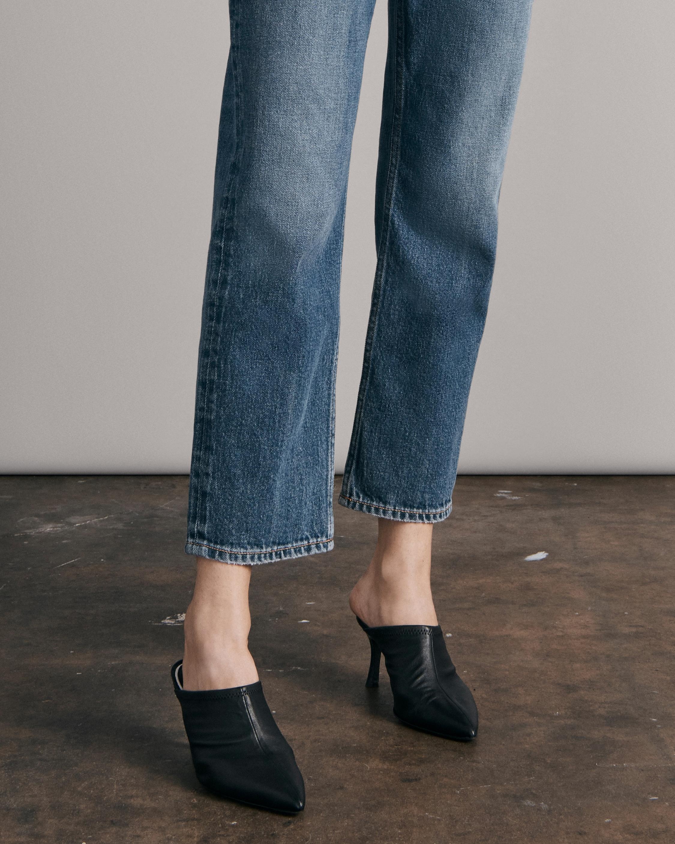 Brea Mule - Leather
Heeled Mule - 2