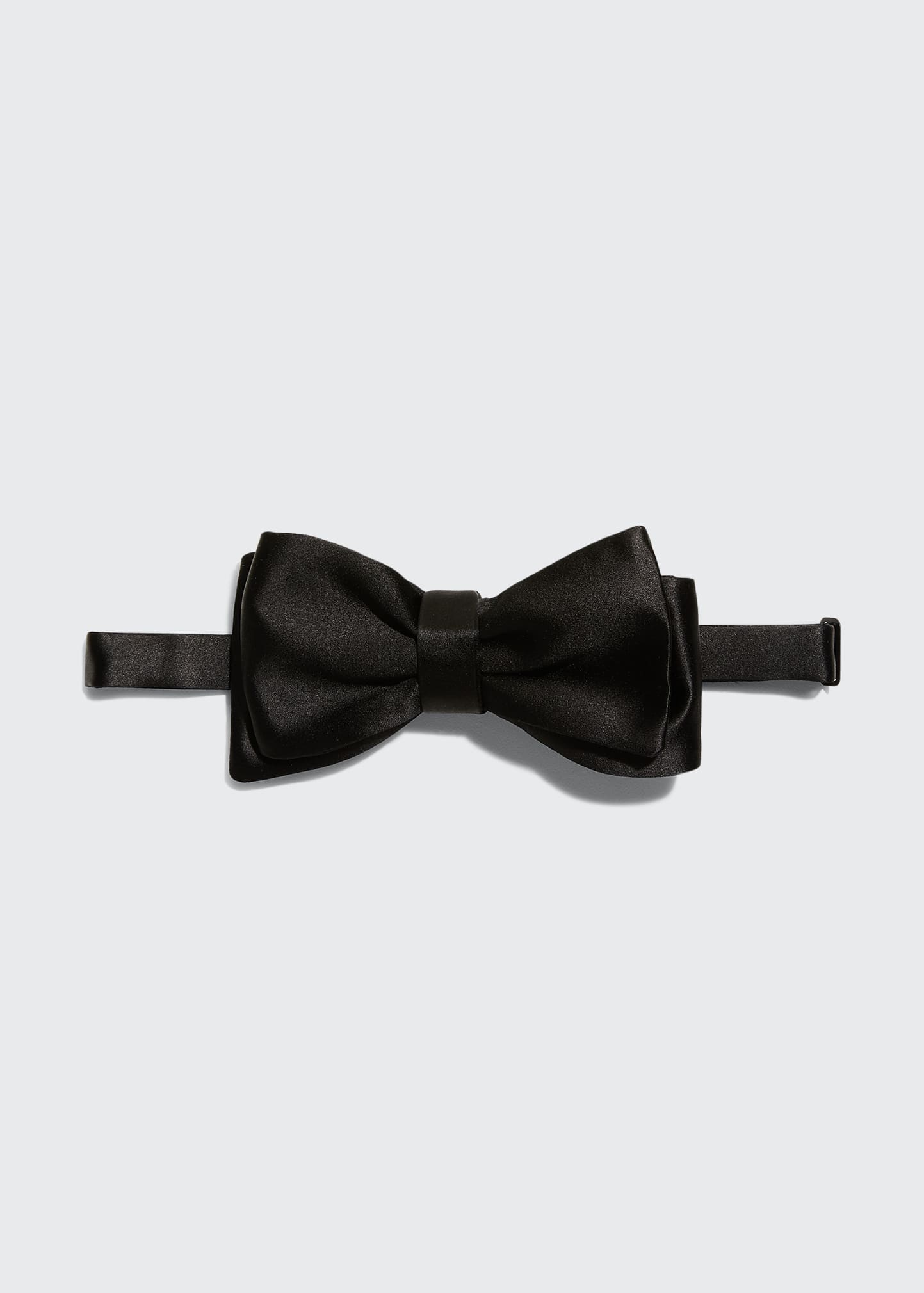 Men's Self-Tie Satin Bow Tie - 1