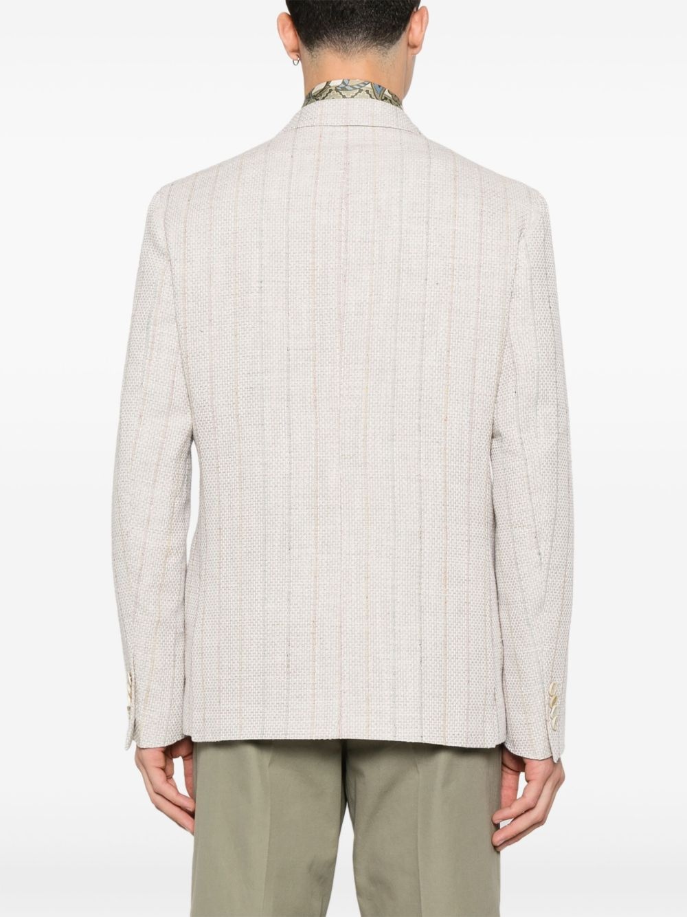 pinstripe blazer - 4