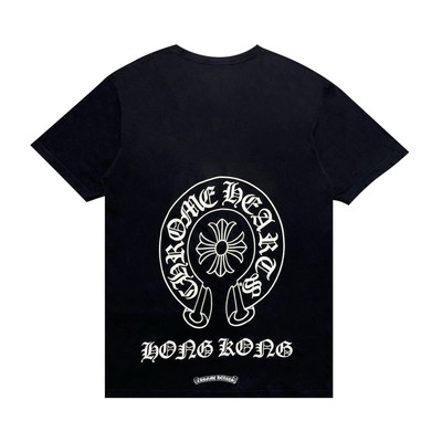 Chrome Hearts Chrome Hearts Hong Kong Horseshoe Pocket Tee 'Black' outlook