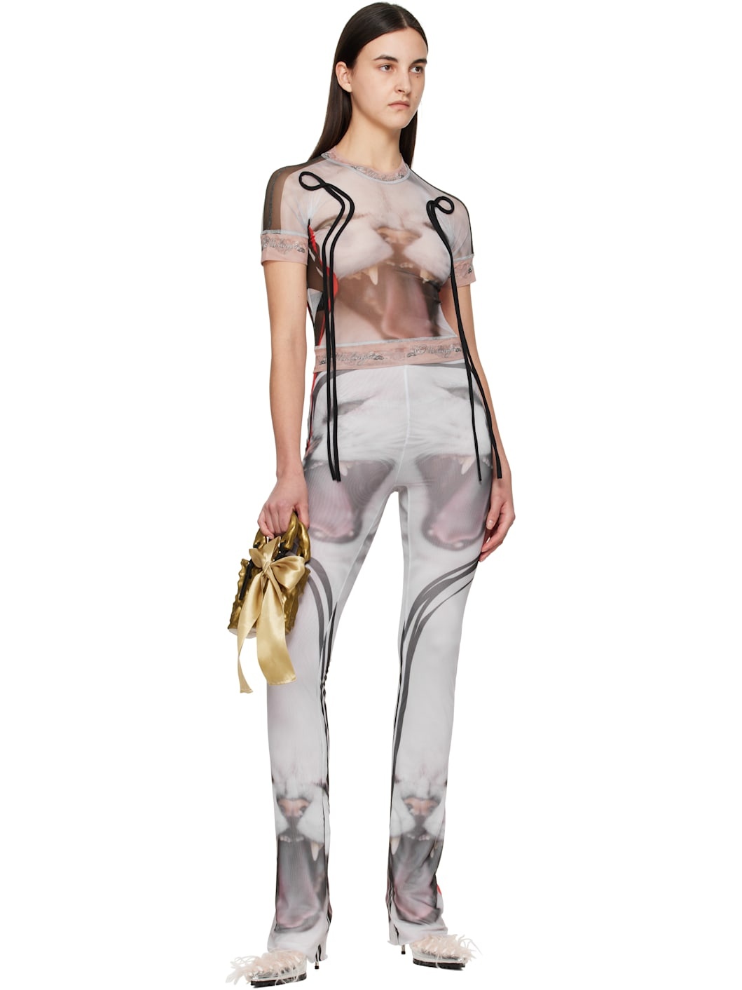 Multicolor Mesh T-shirt - 4