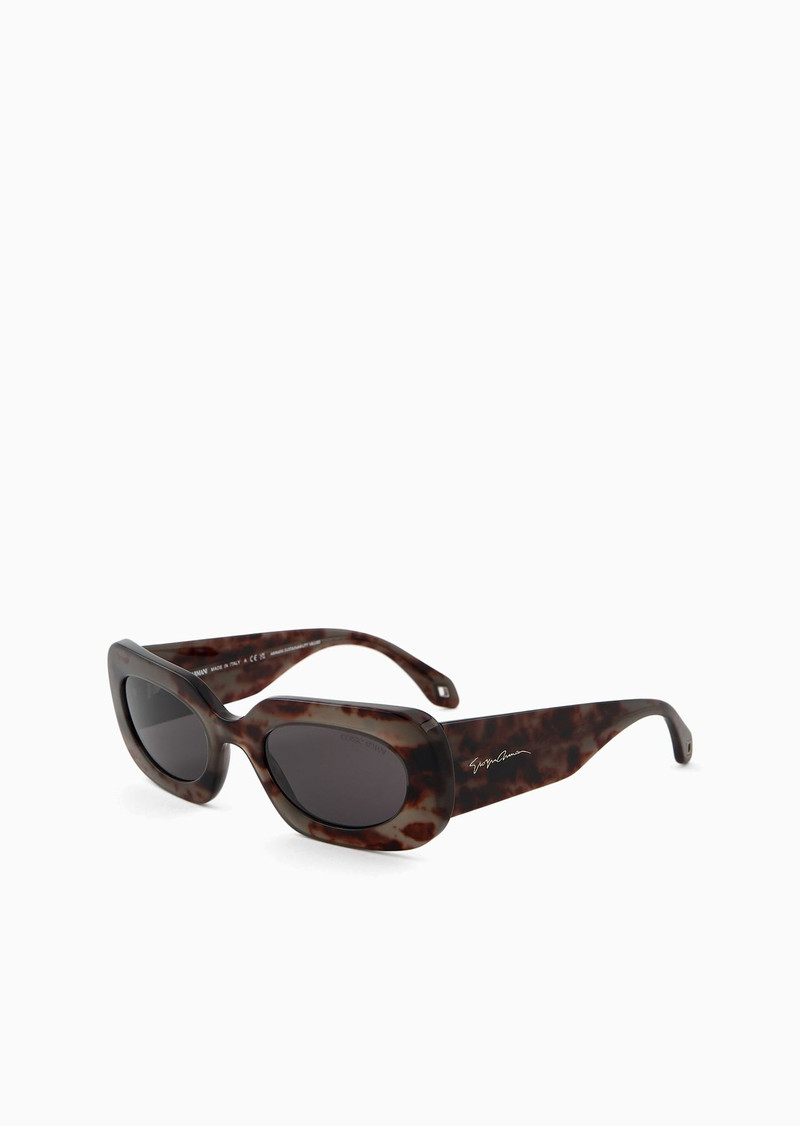 GIORGIO ARMANI Women’s rectangular sunglasses outlook