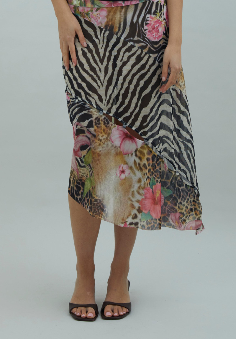 TROPICAL MESH SKIRT 3