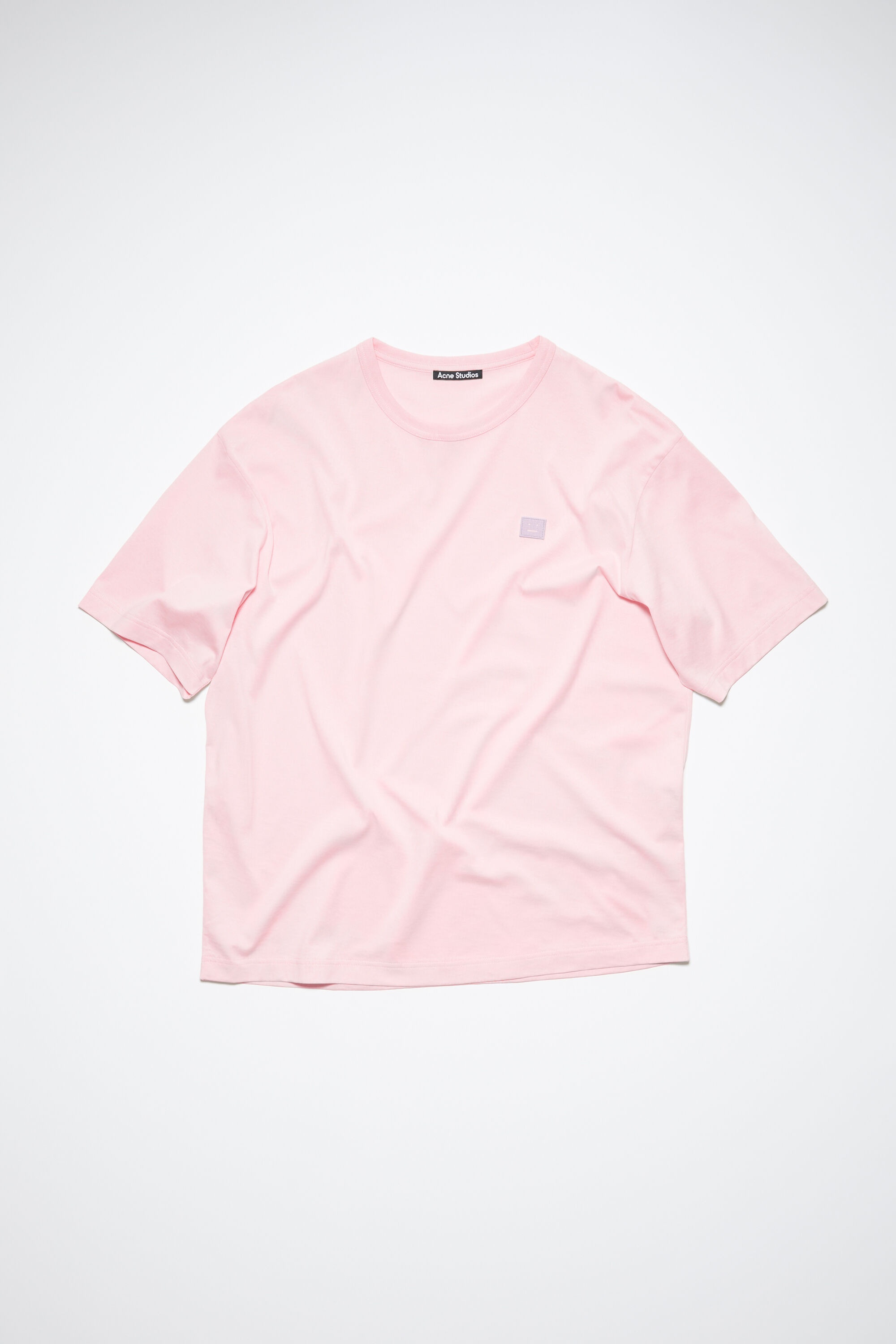 Crew neck t-shirt - Relaxed fit - Light pink - 5