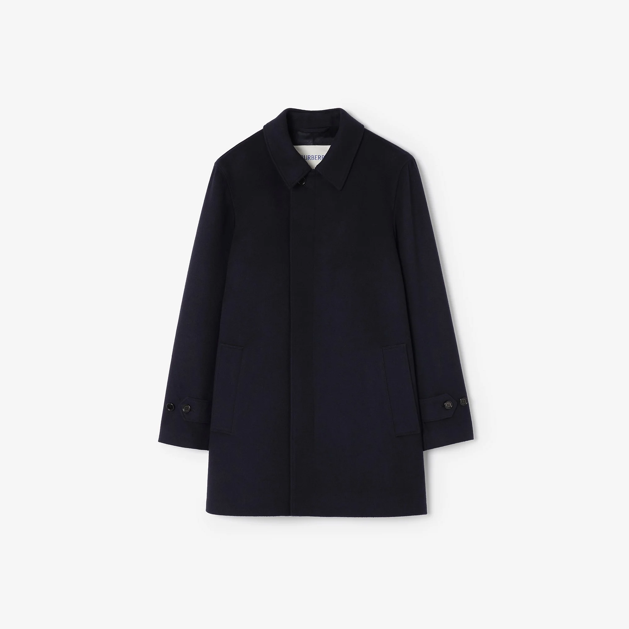 Mid-length Cashmere Car Coat - 1
