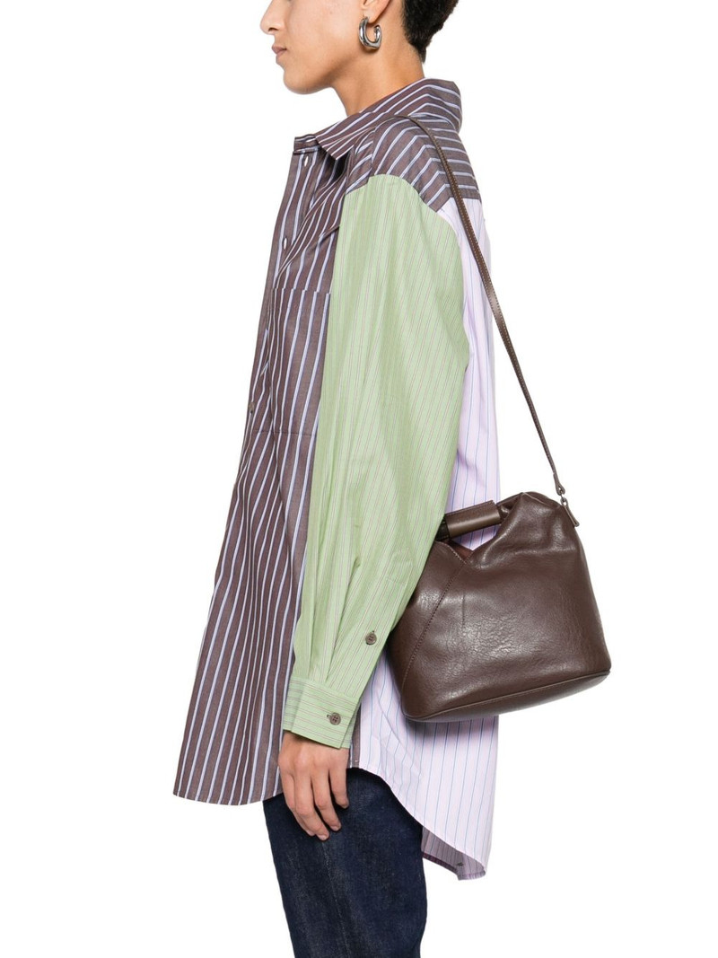 MM6 Maison Margiela diagonal-seam shoulder bag outlook
