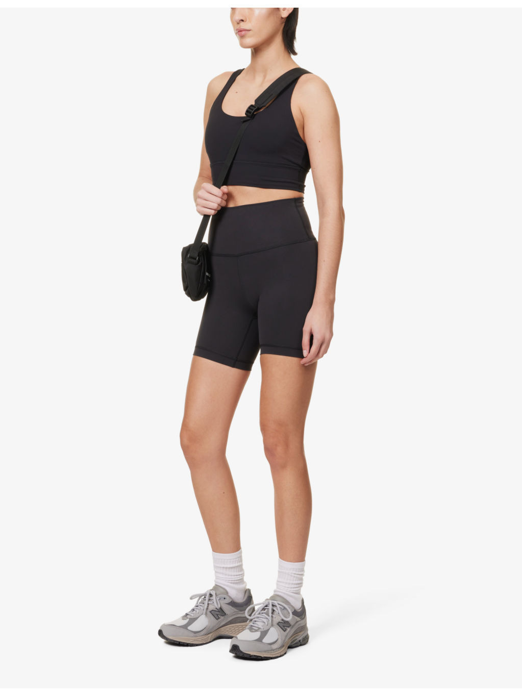 Wunder Train high-rise stretch-woven shorts - 2