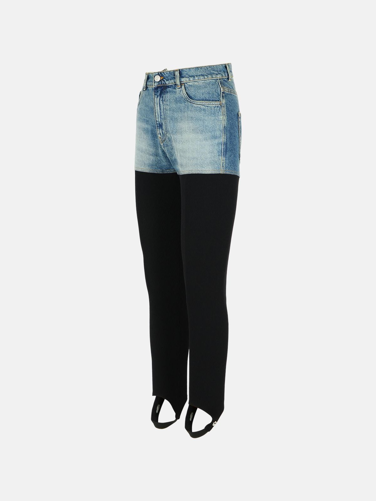 TWO-TONE ORGANIC COTTON PANTALOE - 2