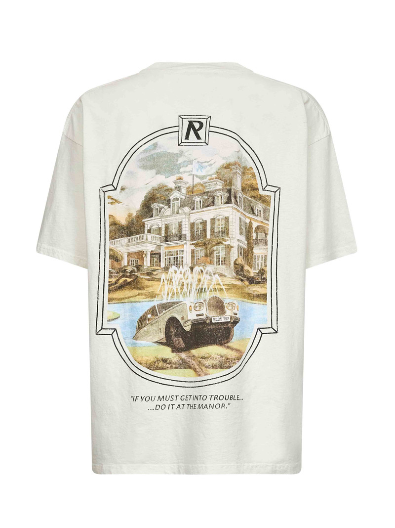REPRESENT Aged white Revere Manor T-Shirt outlook