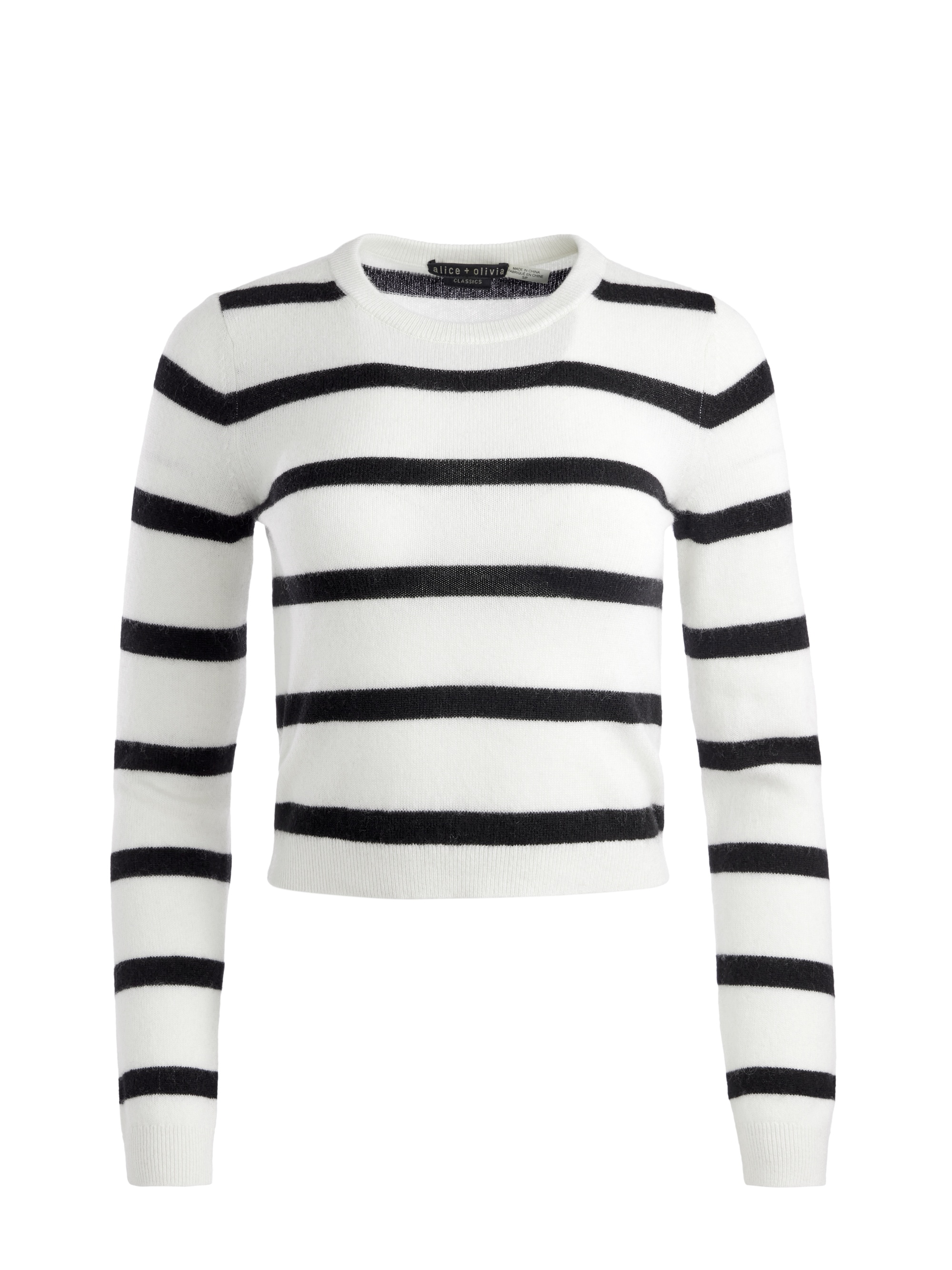 LUNA STRIPED CREWNECK - 1