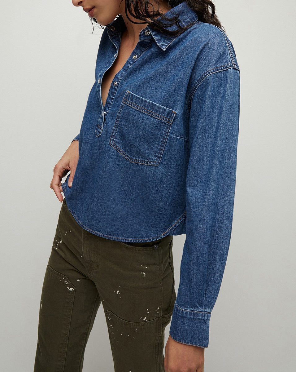AVOLA CHAMBRAY SHIRT - 2