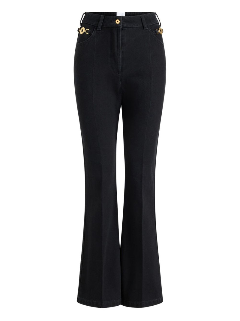 chain-detailed trousers 1