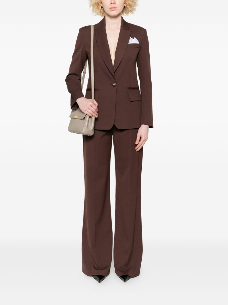 ELISABETTA FRANCHI single-button pocket jacket outlook
