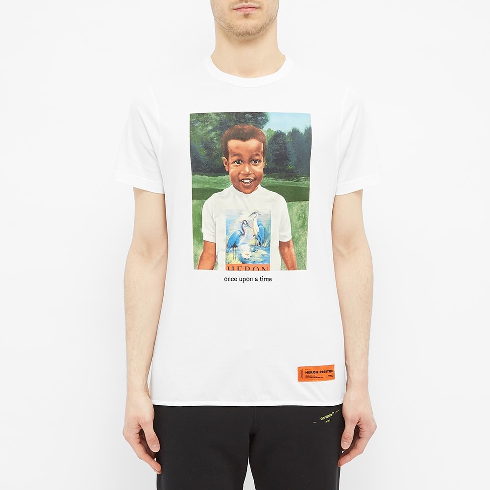 Heron Preston Baby Heron Print Tee - 4