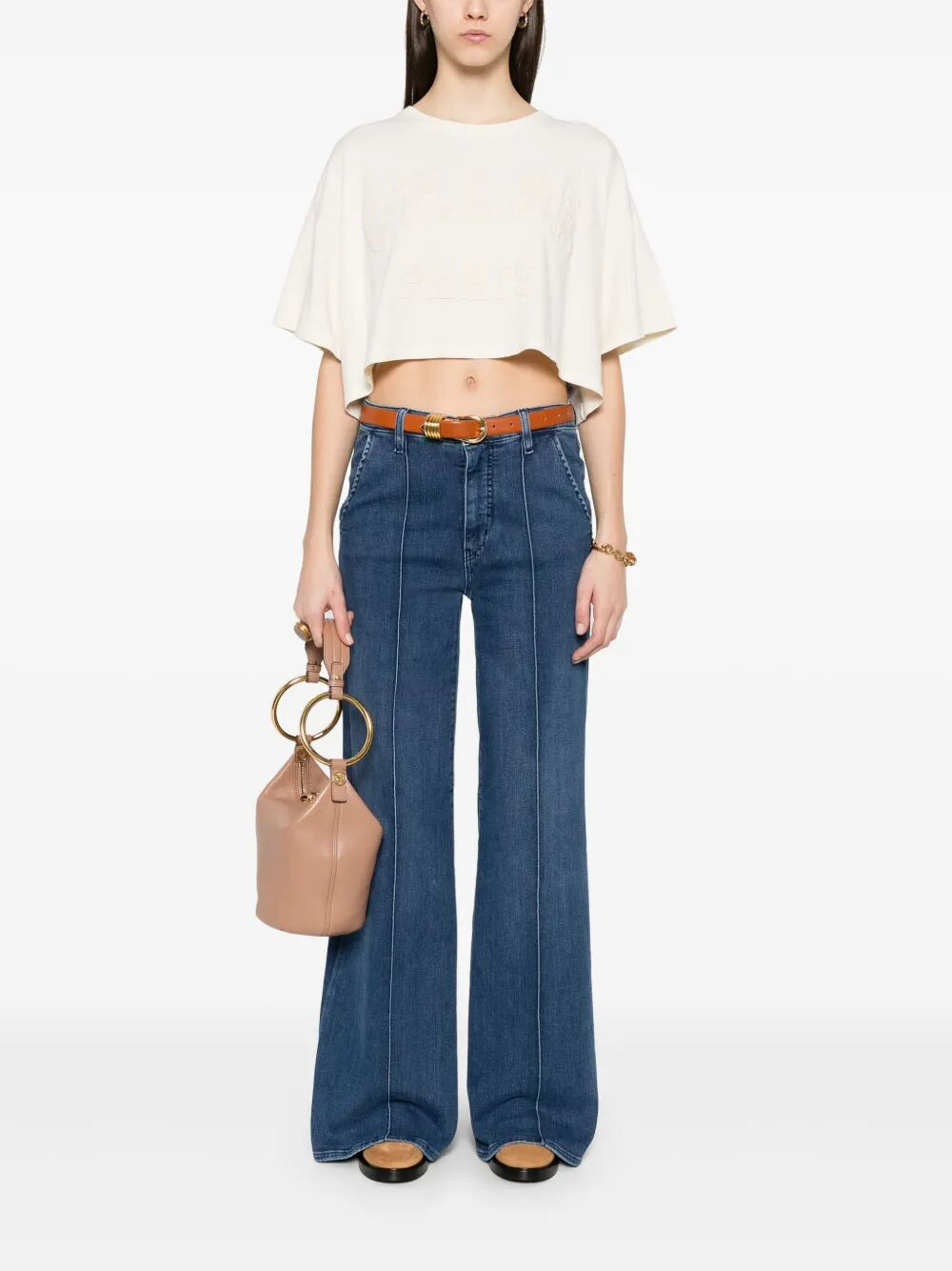 Chloe Women Oversize Crop Top - 7