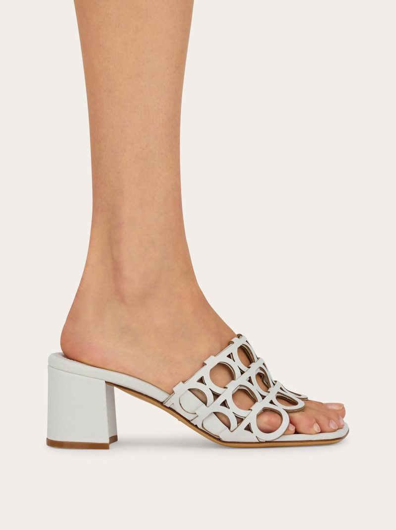 FERRAGAMO Gancini mule outlook