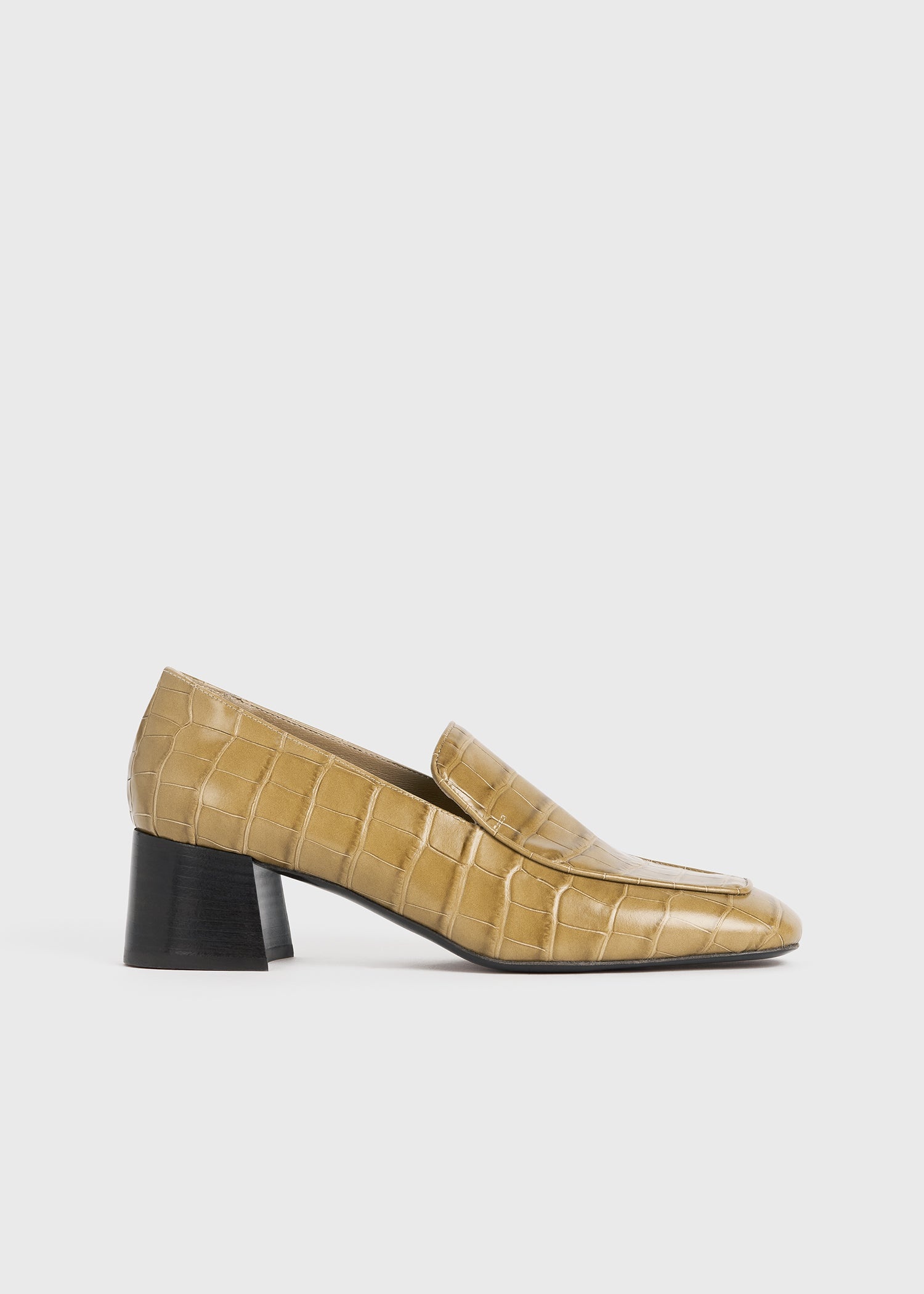 The Block-Heel Pump ochre - 7