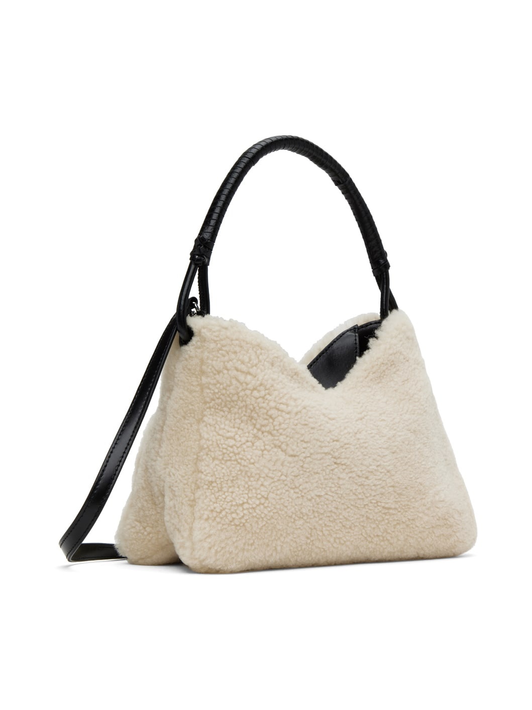 Off-White Valerie Shearling Shoulder Bag - 3