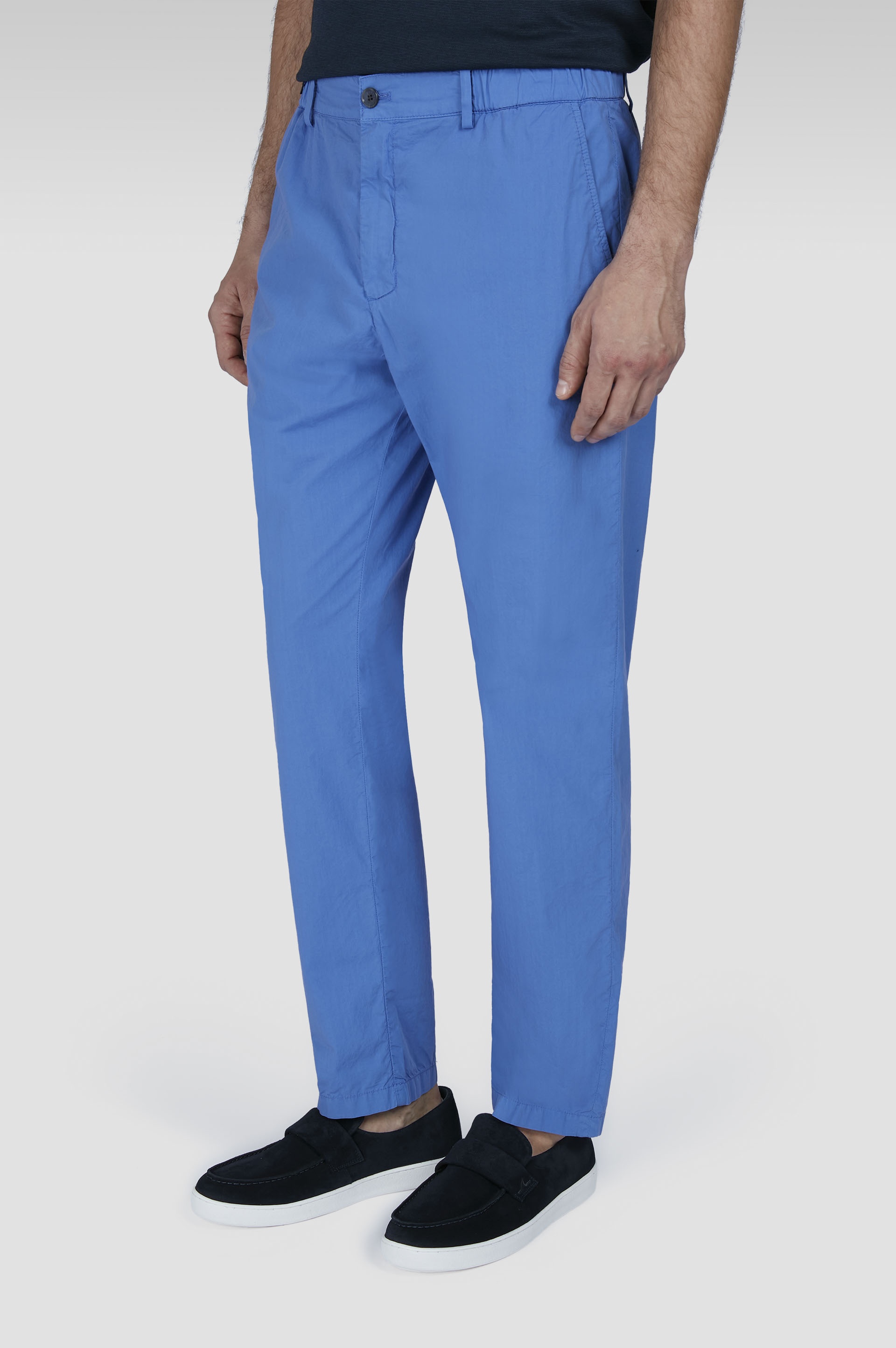 CHINO PANTS IN ULTRALIGHT POPLIN COTTON - 6