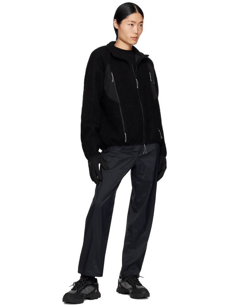 ROA Black Packable Trousers outlook