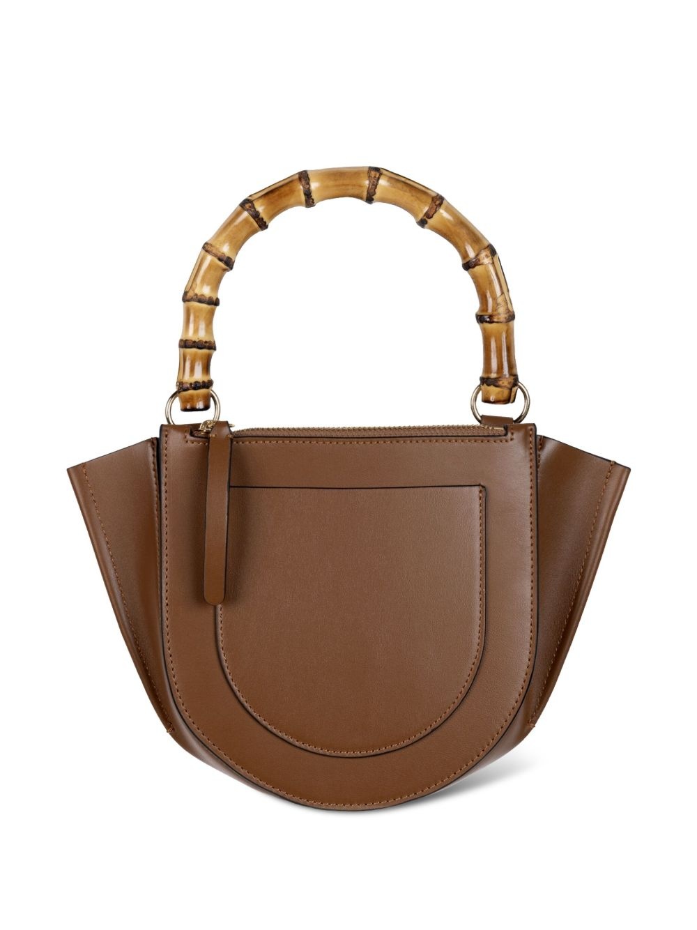 leather tote bag - 2