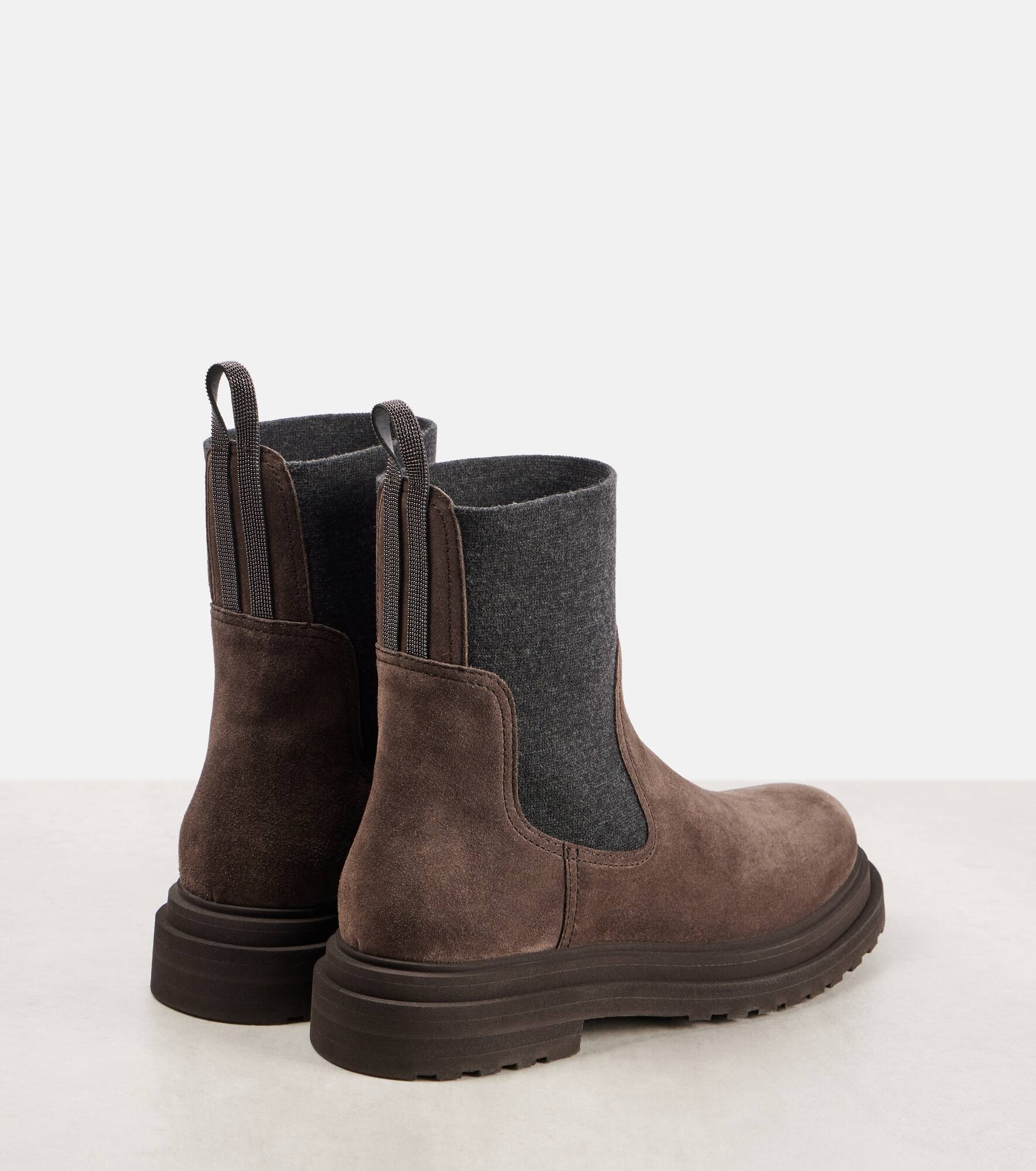Suede ankle boots - 2