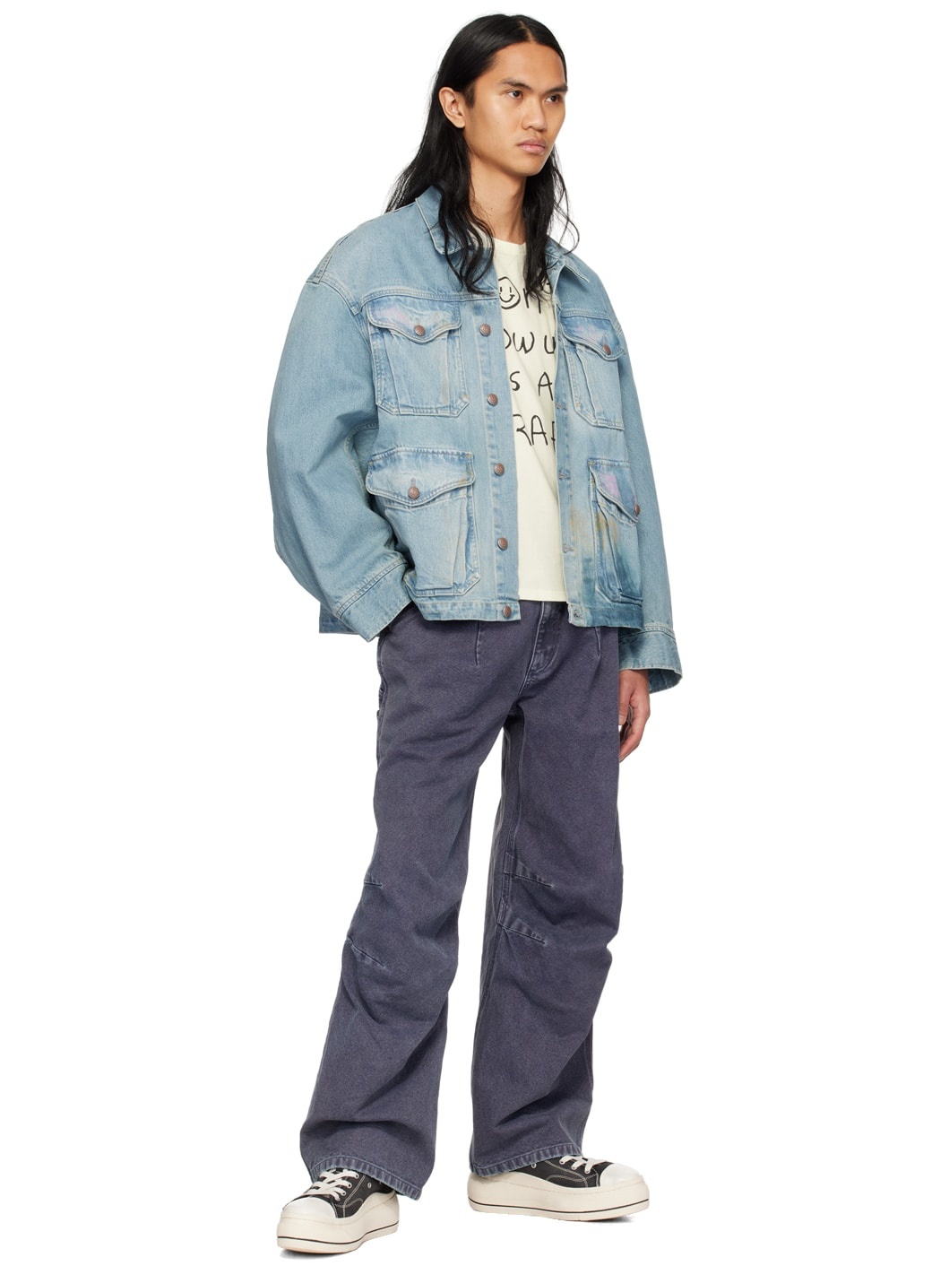 Blue Trucker Denim Jacket - 4